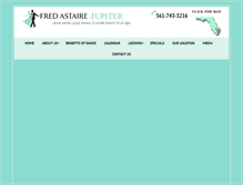 Tablet Screenshot of fredastairejupiter.com